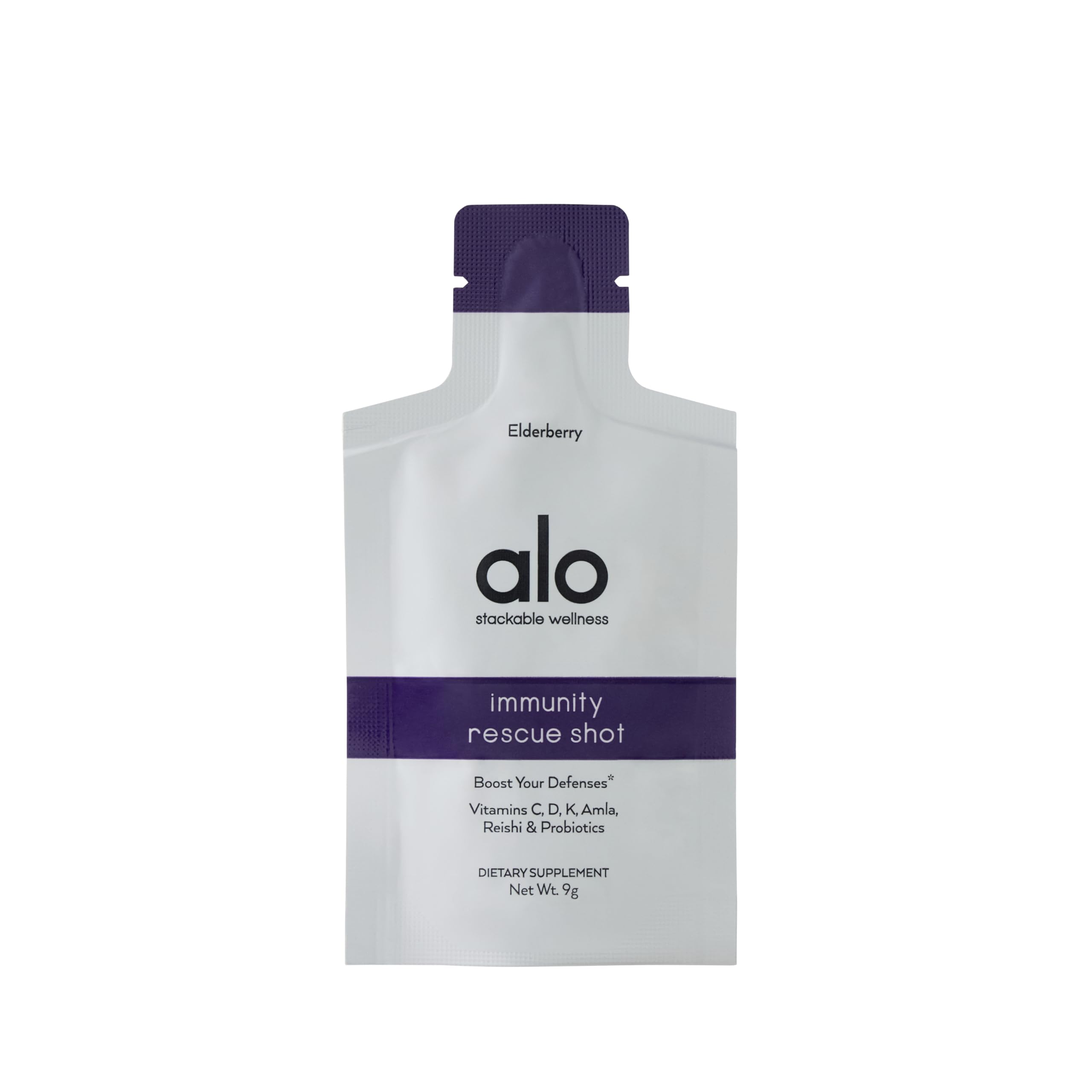 Alo Suplemento fitoterápico de sabugueiro em gel, 10 sachês