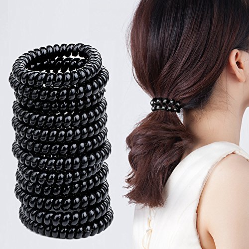 Gomas de Pelo - Meersee 20 Piezas Banda de Pelo Elástica multicolor...