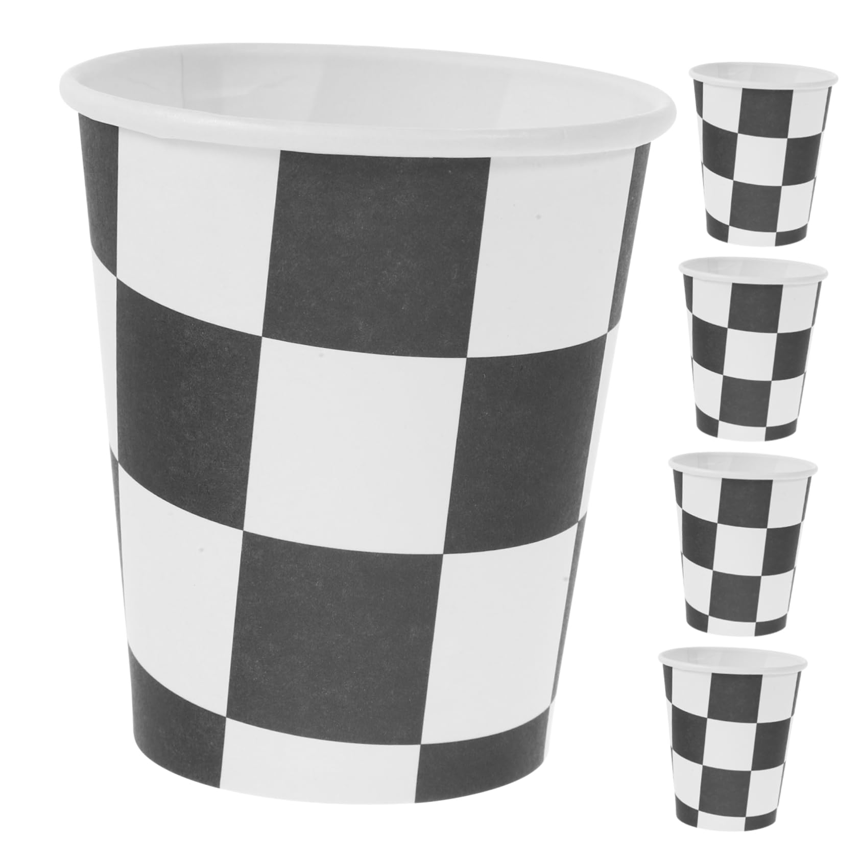 ibasenice Lot De 5 Gobelets en Papier pour Fêtes De Course Banquets pour Collègues Et 20 Pièces X 5