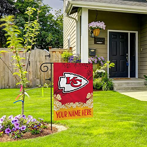 Image of Rico Industries NFL Standard /Primary Personalized 13 inch x 18 inch Double Sided Garden Flag