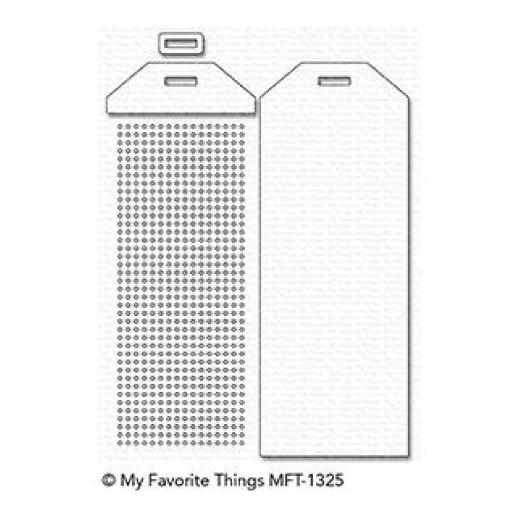 My Favorite Things Cross-Stitch Bookmark Die-Namics