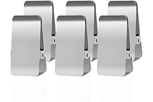 Heavy-Duty Stainless Steel Chip Clips for Home and Office