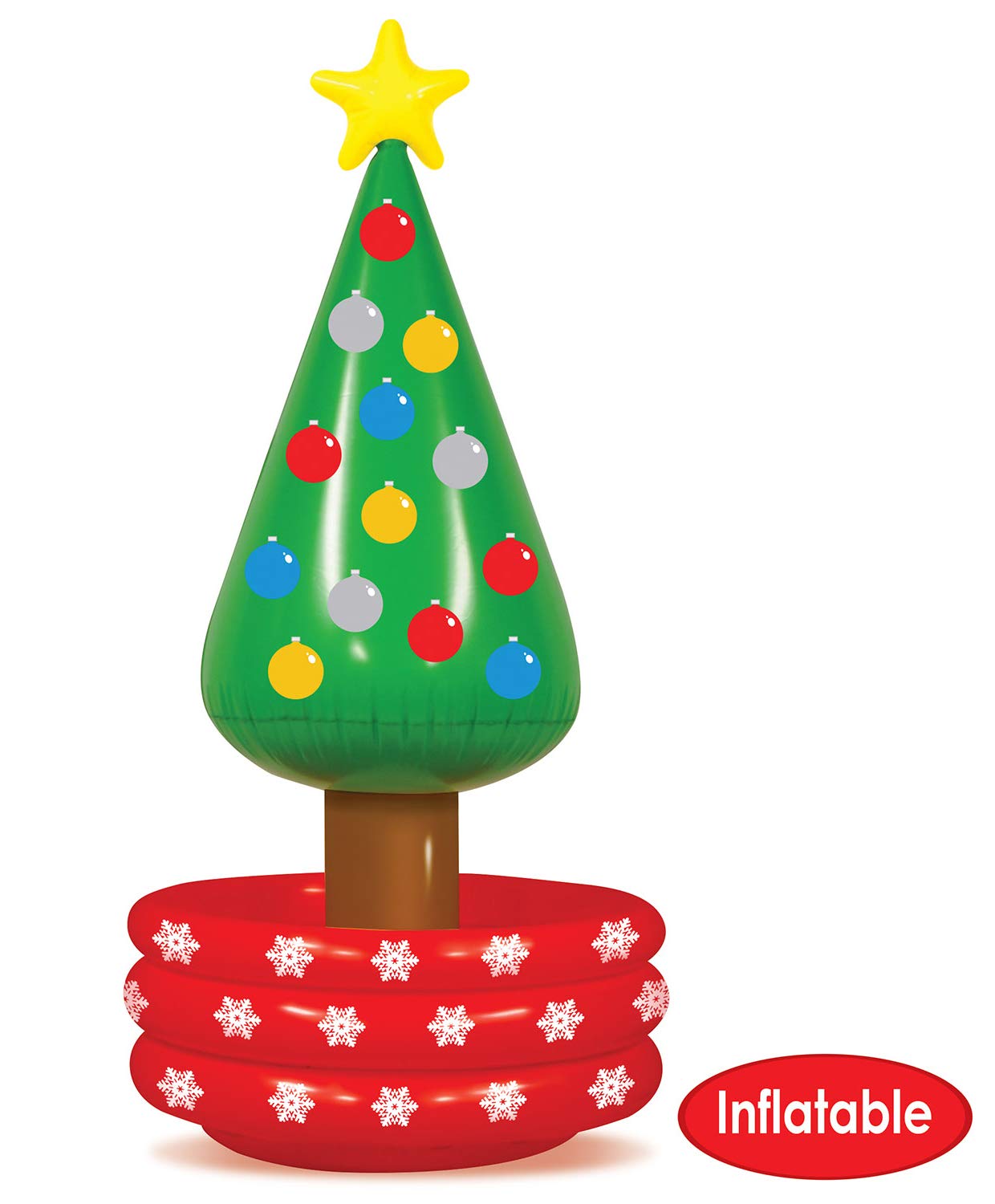 Beistle Inflatable Christmas Tree Cooler, Multicolor, 26" x 56" - Image 2