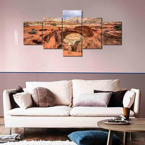 Miniatura 4 de Obra de arte para las paredes del hogar, póster del Parque Nacional del Arrecife Capitolio, impresiones sobre lienzo, imágenes de Utah, Estados