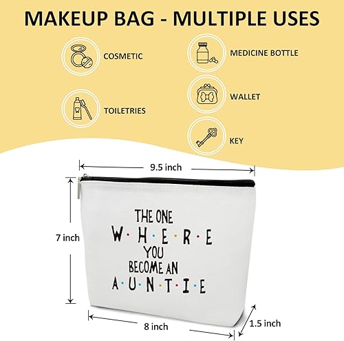 Miniatura 2 de Bolsa de maquillaje para mujer, regalo de concientización sobre el cáncer, regalo para sobrevivientes de cáncer de mama para ella, regalo de apoyo