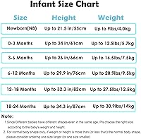 Vista 6 de Aablexema Pijama con cremallera para bebé, rayón de bambú, 3 piezas, unisex, con manopla, manga larga, pies