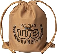 Vista 12 de WE Games Professional Handmade Cognac Brown Leather Dice Cup Set, Comes with 5 Standard Game Dice & Cloth Bag, Dice Roller for Liars Dice Farkle &