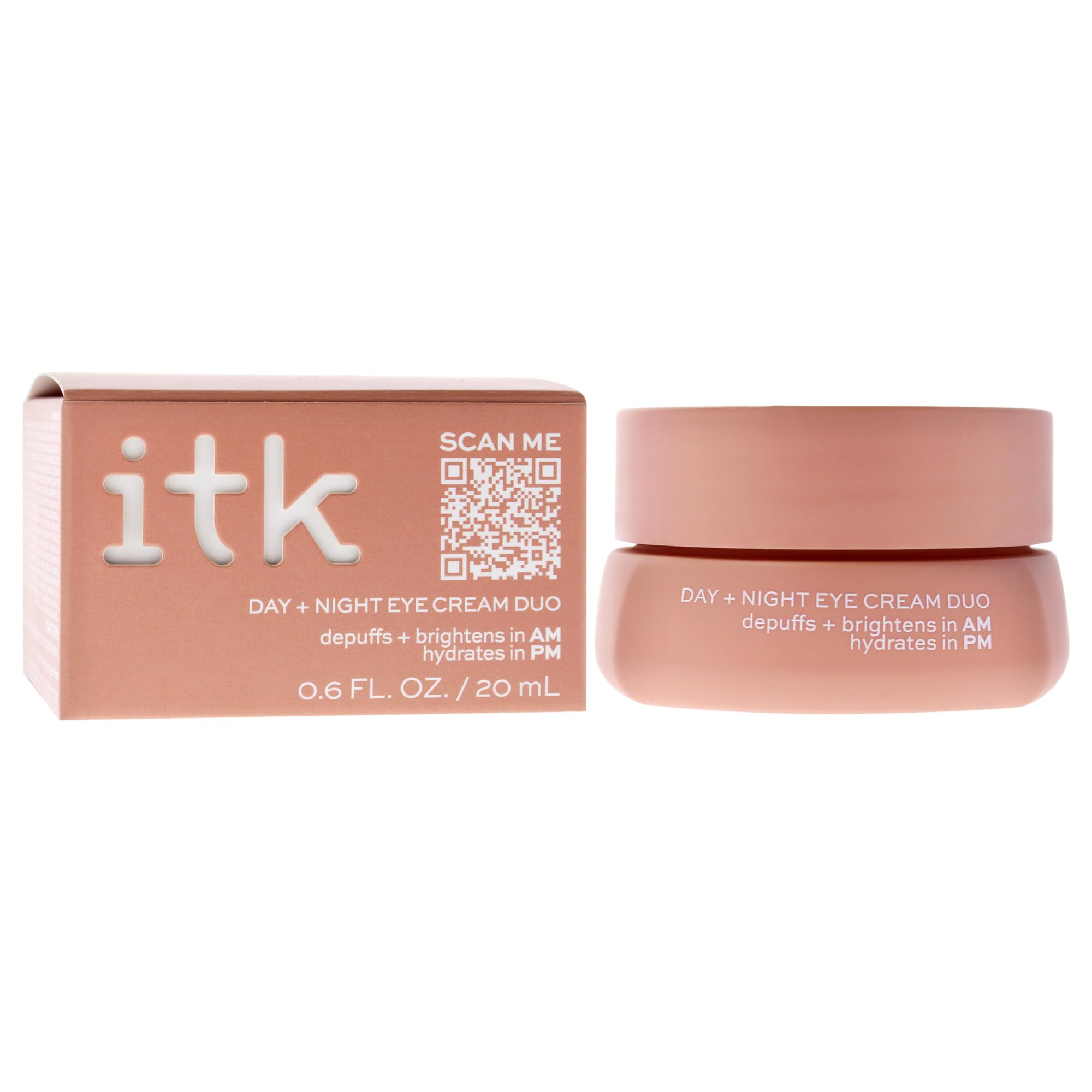 Day Plus Night Eye Cream Duo by ITK for Women - 0.6 oz Cream, Cranberry, 60 g (Pack of 1) - Image 3