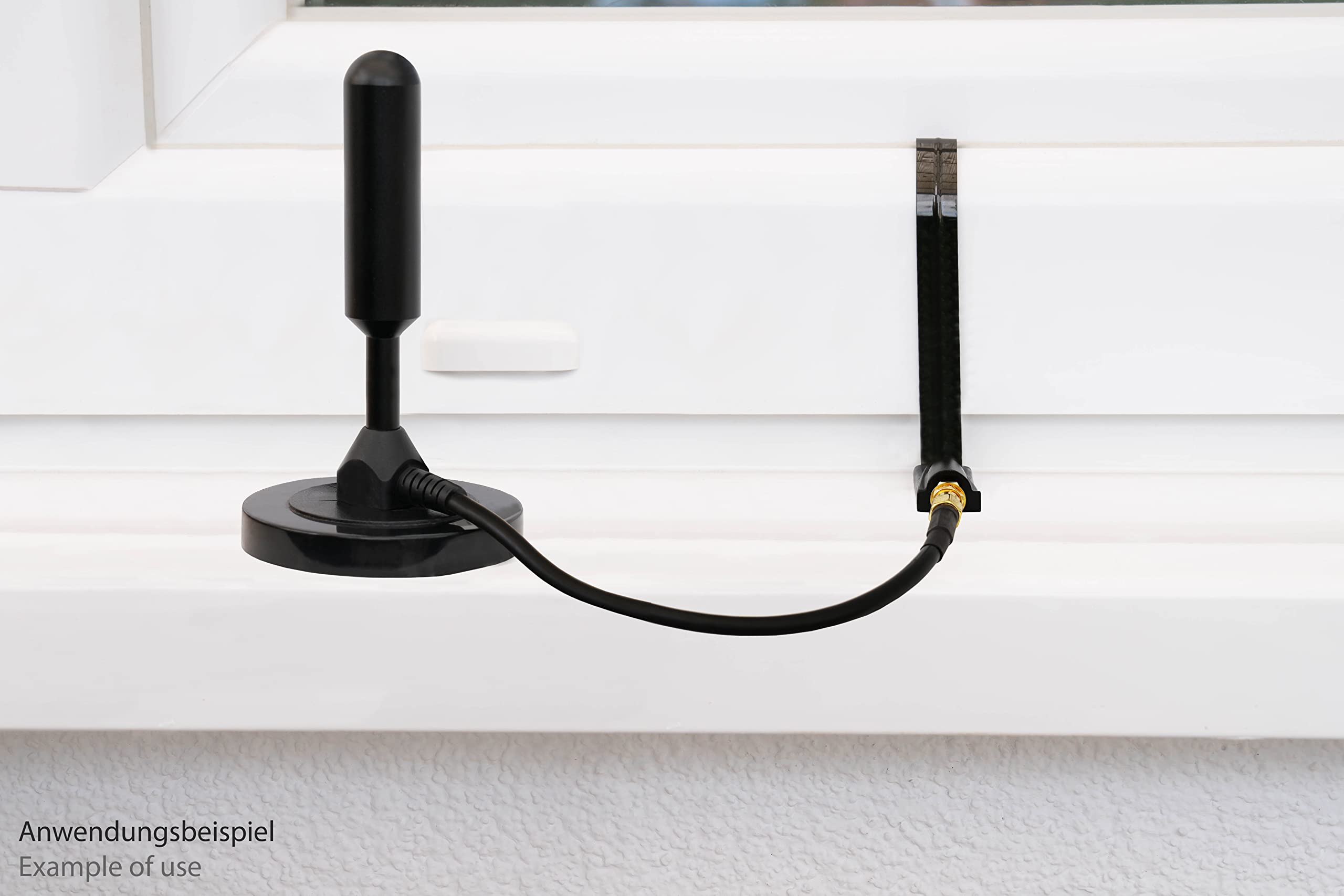 Cavo coassiale RF da 20 cm, passante per finestra/porta, cavo piatto Cavo coassiale RF da 20 cm, passante per finestra/porta, cavo piatto