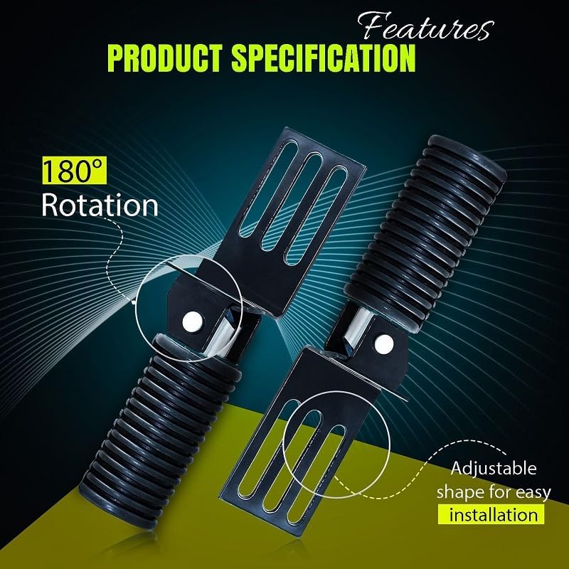 Image of 1Pair Electric Bicycle Foot Pedal With Screw Driver Front Footrest Folding For Electric Bicycle | Parts & Accessories | Motorcycle Parts | Footrests, Pedals & Pegs | Foot Pegs & Pedal Pads