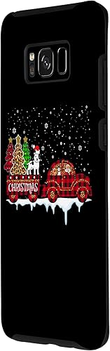 Miniatura 2 de Funda para árbol de Navidad con diseño de perro Pit Bull para Galaxy S8+