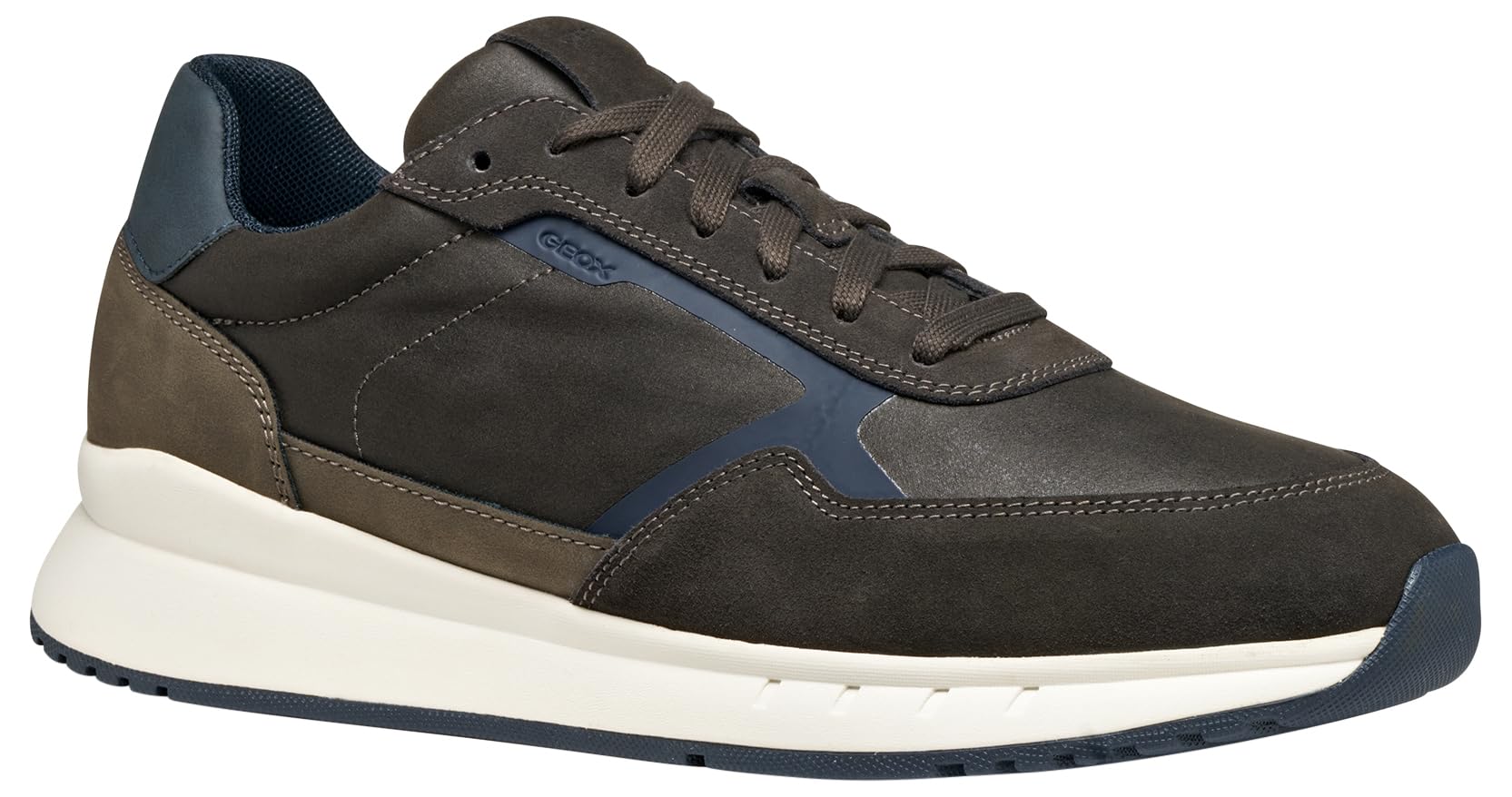 Geox Hombre Marrón Zapatillas Para U Branthon, Color 45 Eu, 45 Eu