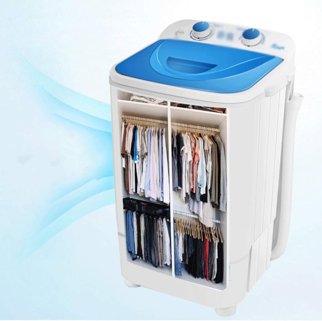 Portable Washing Machine,Semi-Automatic Laundry Washer,Washing Capacity 6KG,Low Noise and Safety,for Apartments Camping Dorms.