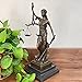 Lady Justice brązowa statuetka dom biuro dekoracja pani sprawiedliwości 100% brąz odlew grecki mit rzymski figurki