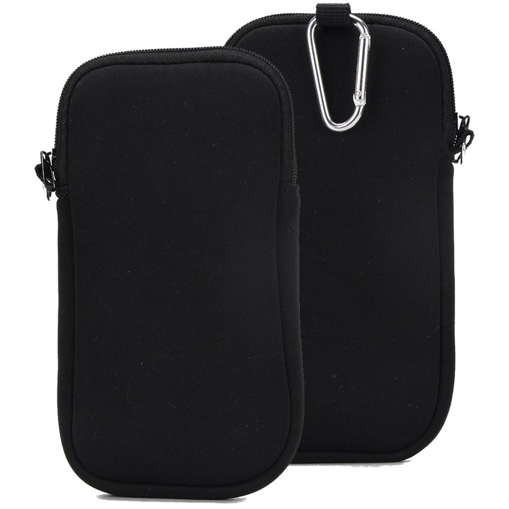 Custodia In Neoprene Per Xiaomi Mi 9 Con Clip Da Cintura: Sottile, Leggera E Resistente Agli Urti, Da Viaggio.