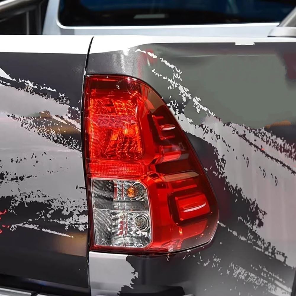 Fanale Posteriore Per Toyota Per Hilux 2016-2018 Guscio Fanale Posteriore Sostituzione Luci Freno Lente Paralume Coperchio Freno Ricambio Lente