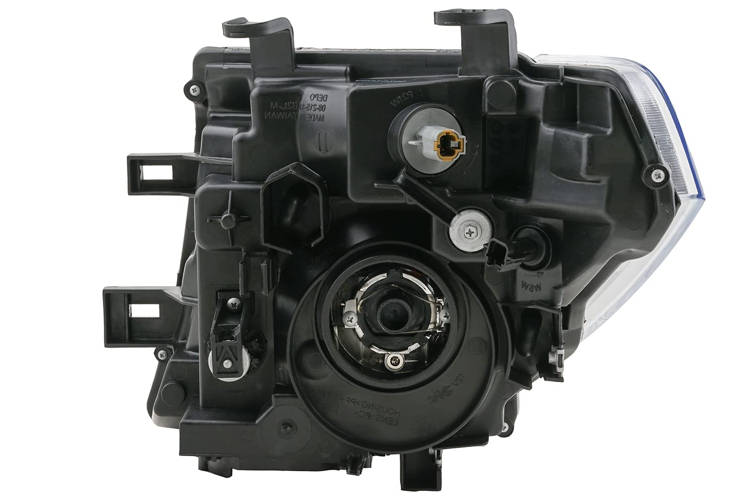 Johns, Juego de faros halógenos para Nissan Pathfinder R51 H4 izquierda y derecha 05-09 m. Intermitente + faros antiniebla + bombilla