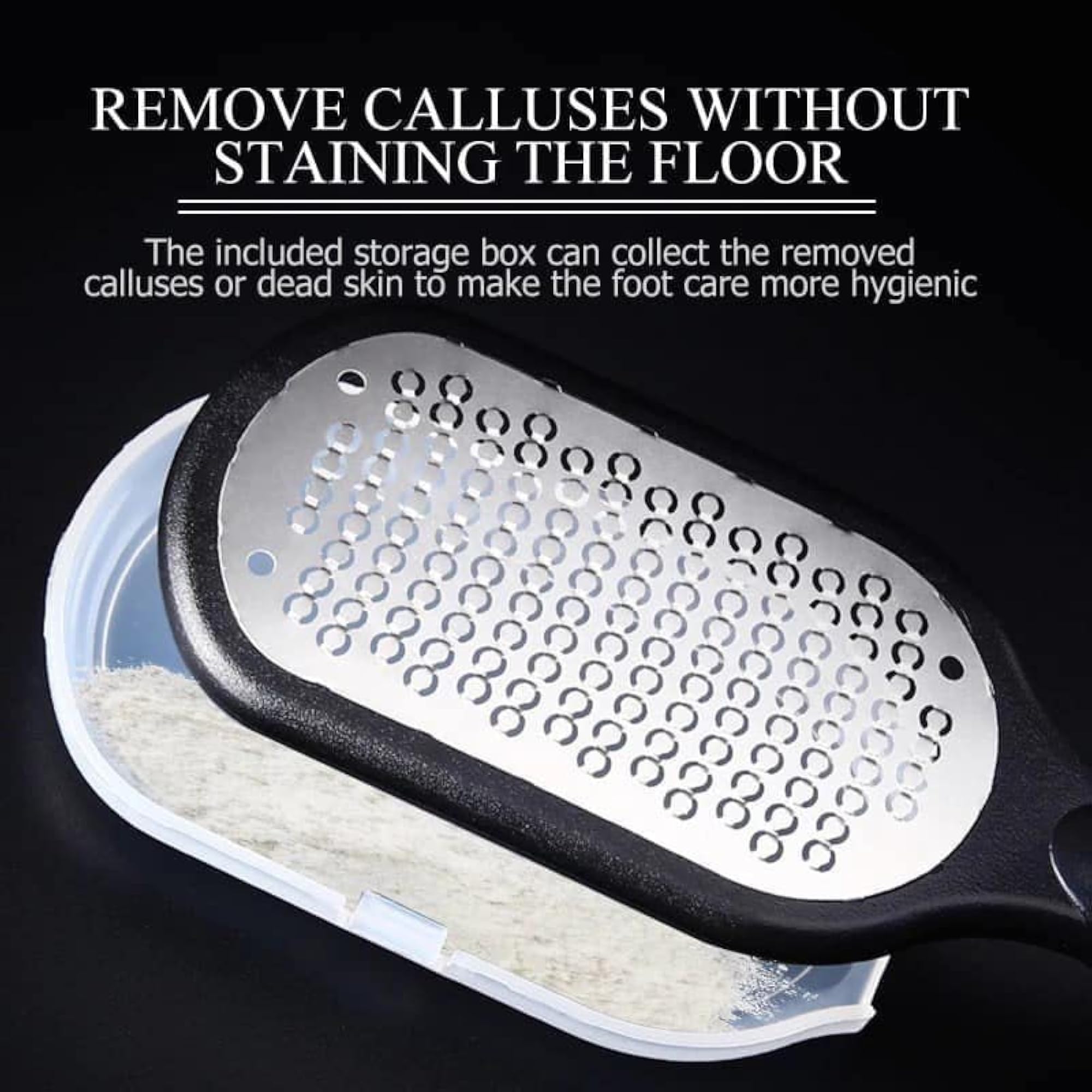 Foot File Callus Remover, Multi-Color Foot Scrubber