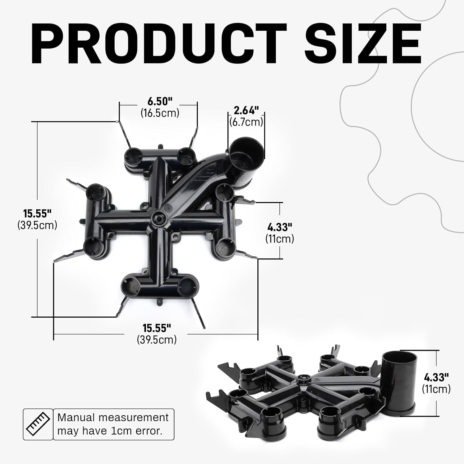 𝟐𝟎𝟐𝟒 𝙐𝙥𝙜𝙧𝙖𝙙𝙚𝙙 DEX2400C Top Manifold with Air Bleed Assembly Fit for Hayward Pro-Grid D.E. & Micro-Clear DE2400 DE3600 DE4800 DE6000, Replace 59023700 Pool Filters Manifold