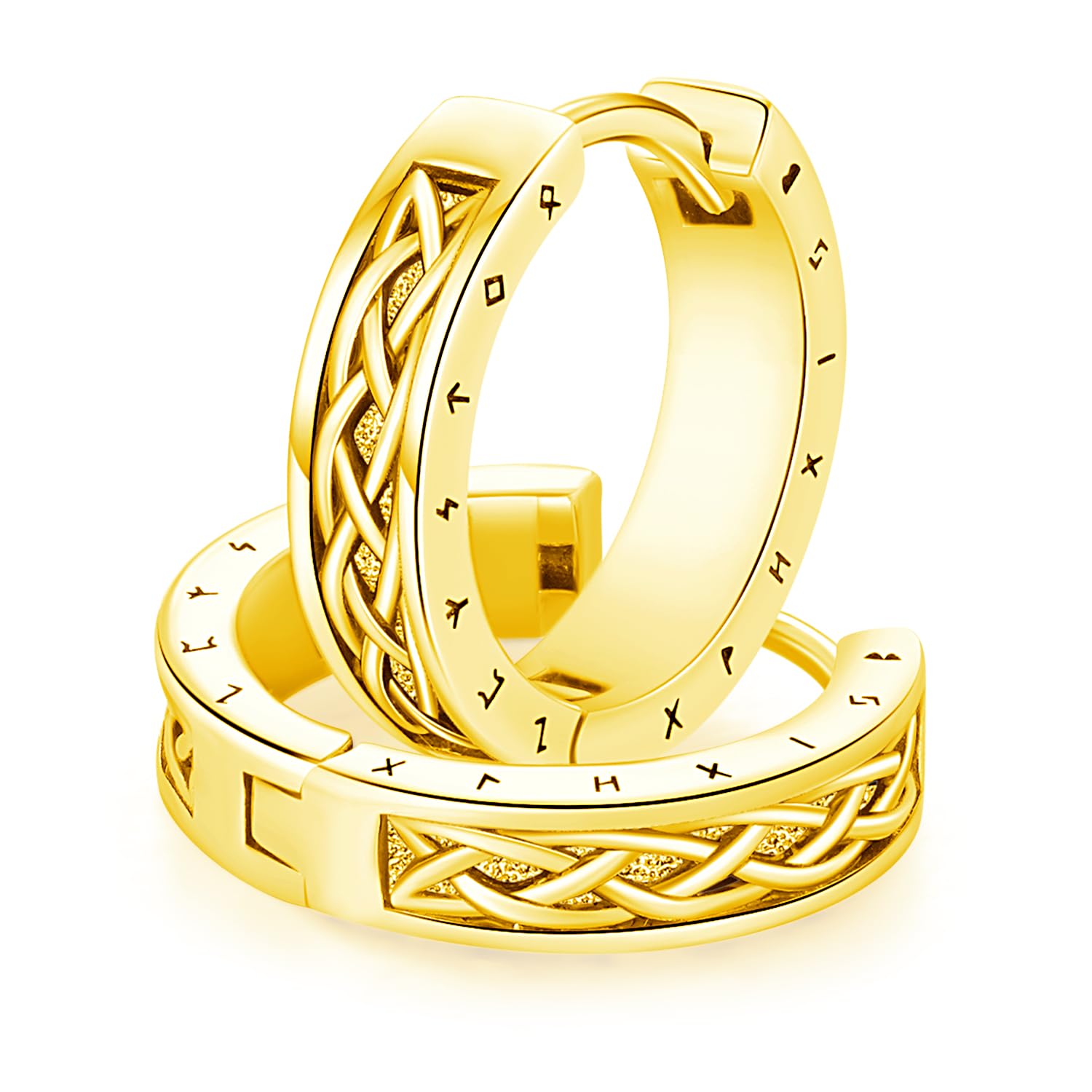 Wikinger Ohrringe 925 Sterling Silber Keltischer Knoten Ohrr