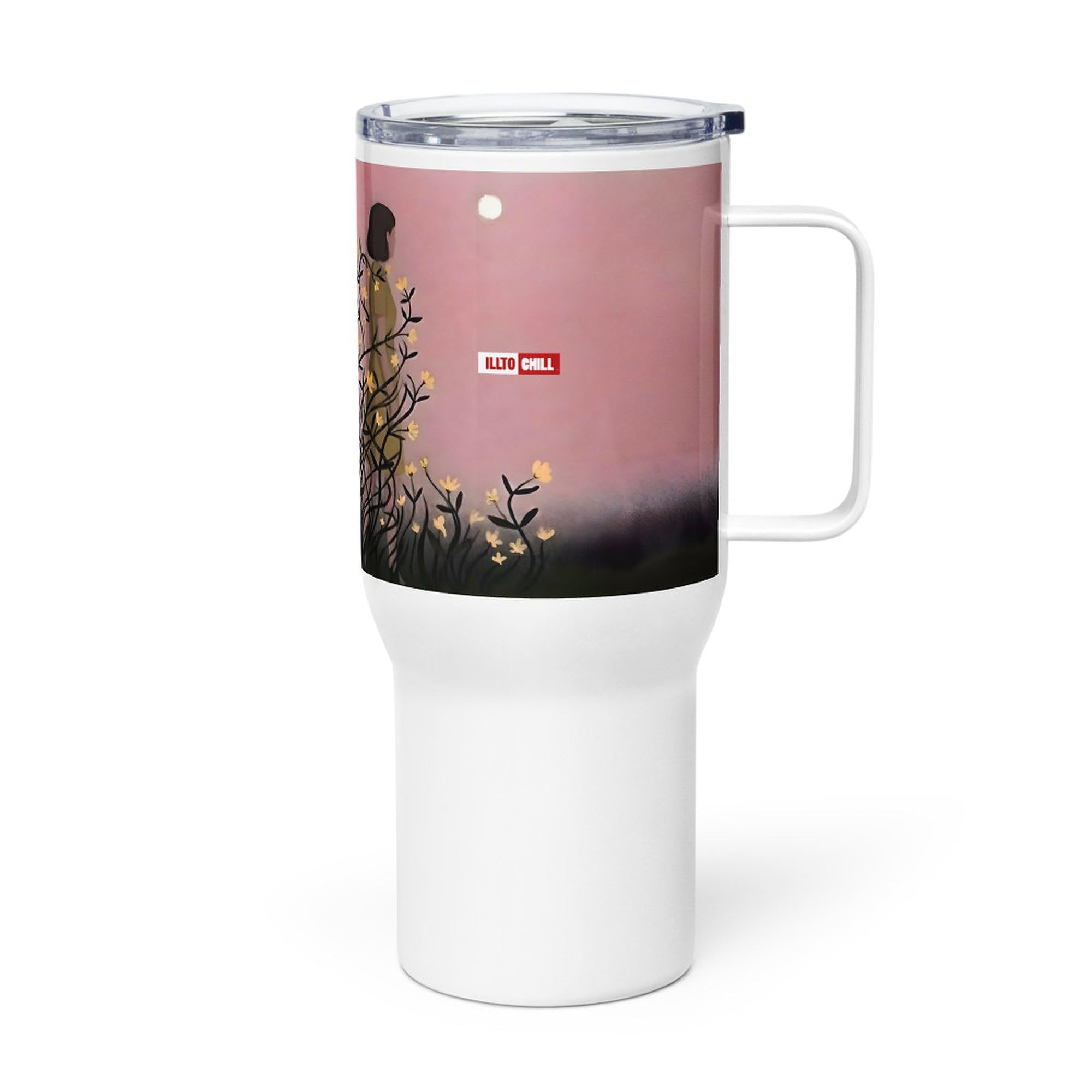 Taza de Viaje Endometriosis con Asa, Regalo para la Comunidad Endo