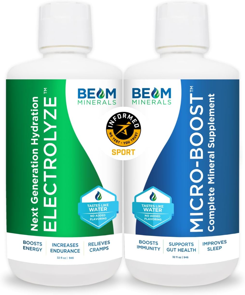 BEAM Minerals Micro-BOOST and Electrolyze Advanced Set |100% Bioavailable