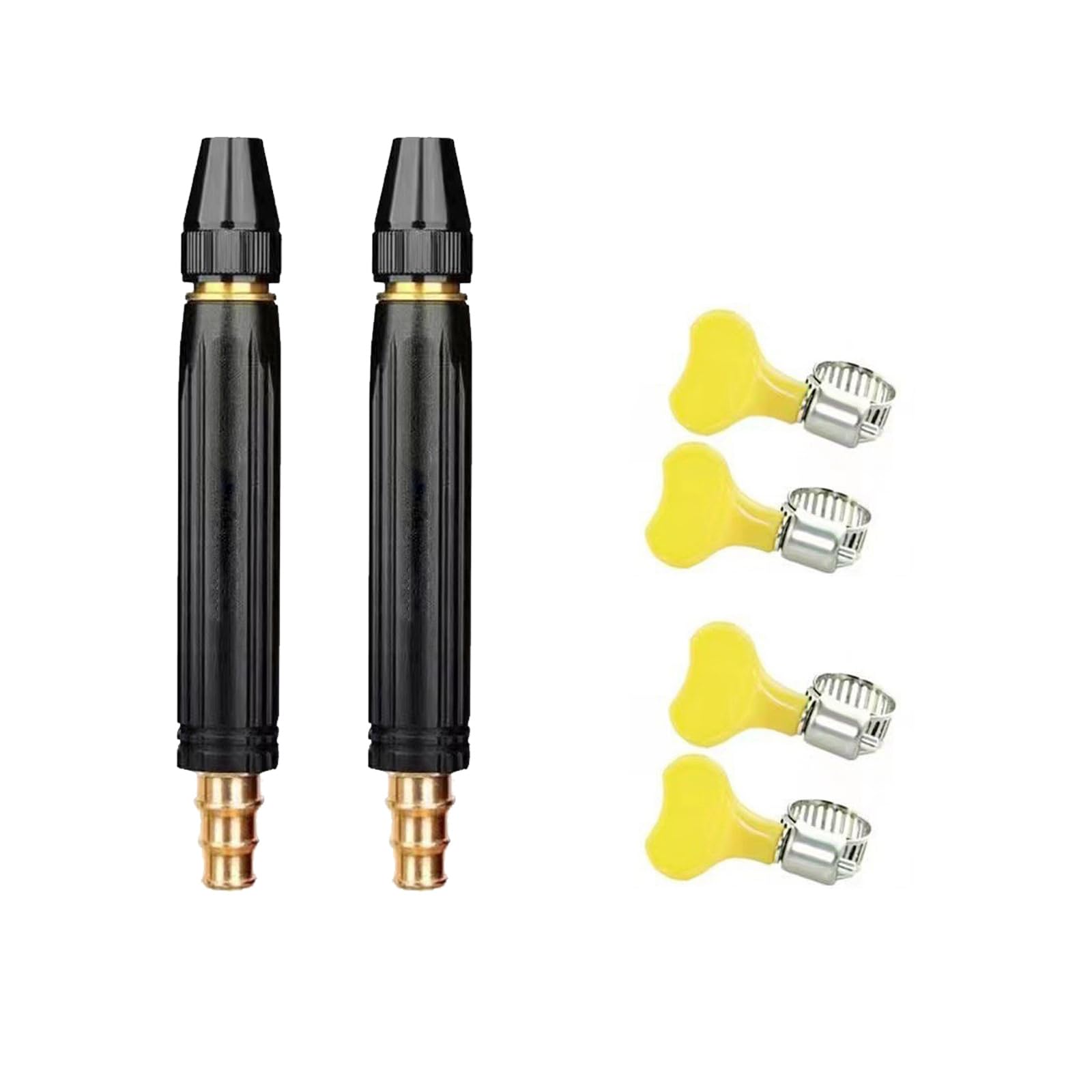 Tsophreniq A Ergonomic Handle Djustable High Pressure Car Wash Sprayed Nozzle With Hose Clamps For Garden Cleaning Nd Watering Plant High Pressure Cleaning Sprayer