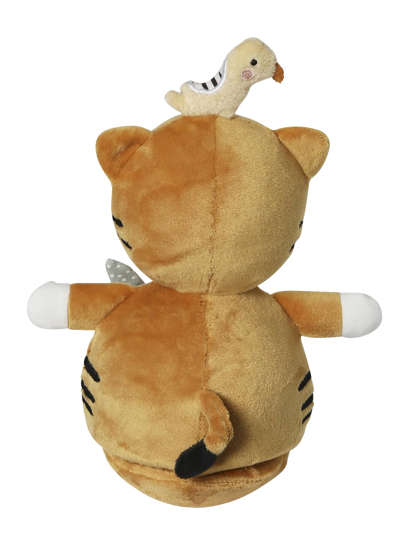 VERTBAUDET Baby Stehaufmännchen TANSANIA, Tiger gelb