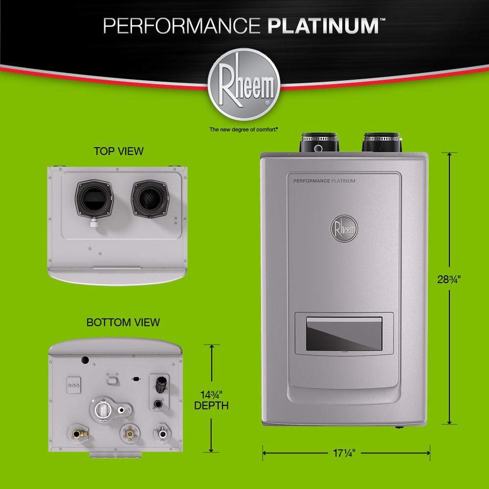 Rheem ECOH200DVRHLN Performance Platinum 11 GPM Natural Gas High Eff Indoor Tankless  Water Heater with Recirculation and Leak Protection : Amazon.sg: DIY u0026 Tools