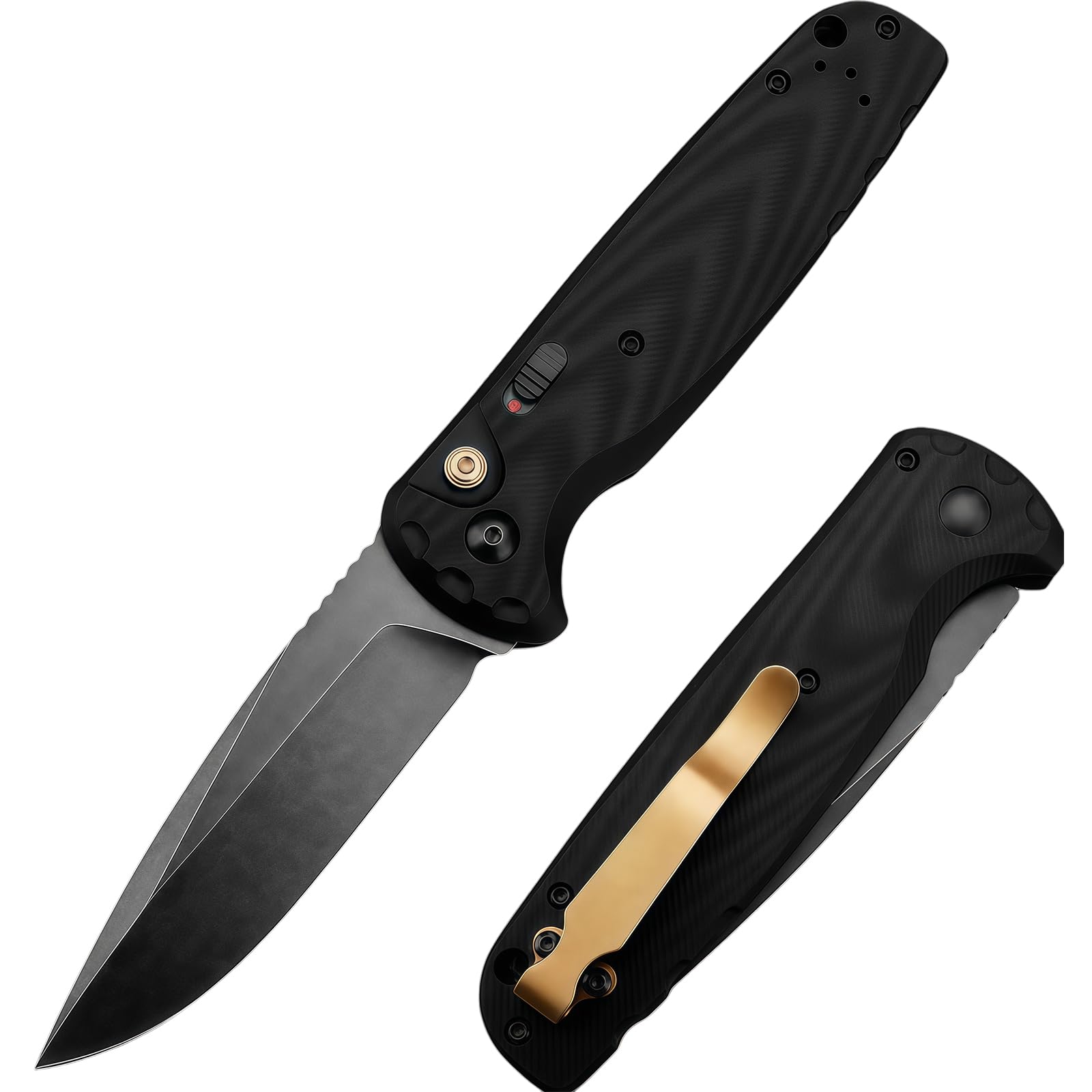 IIXII Outdoor Folding Pocket Knife, Cpm Magnacut Steel Blade, G10 Handle, Portable Campin…