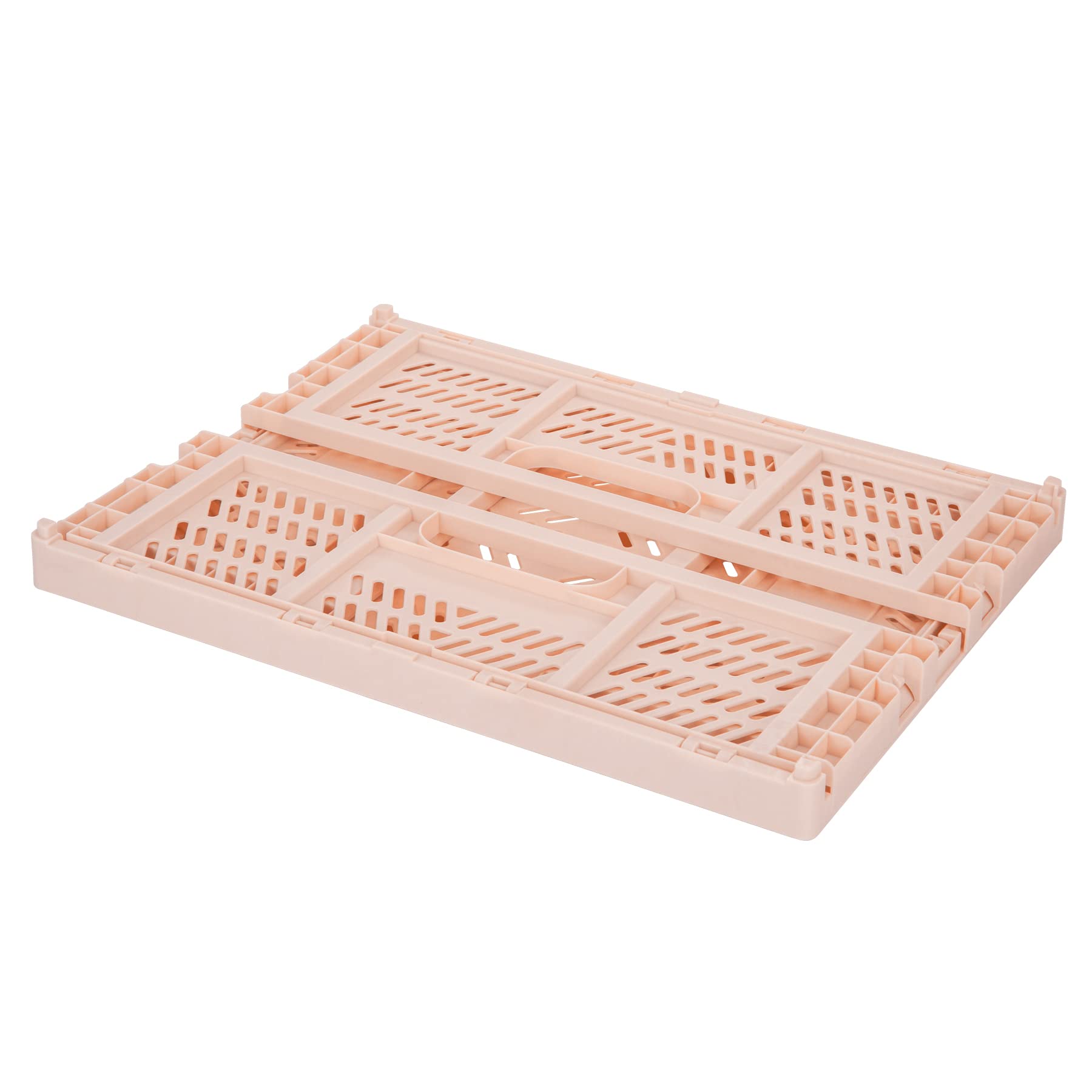Lot de 2 petites boîtes de rangement pliables en plastique pour cuisine
