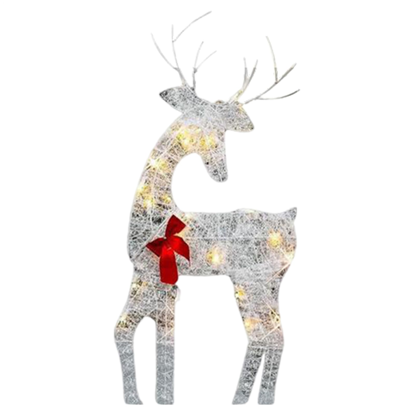 Renne lumineux étanche pour jardin en finir avec les décorations de Noël fragiles face au vent