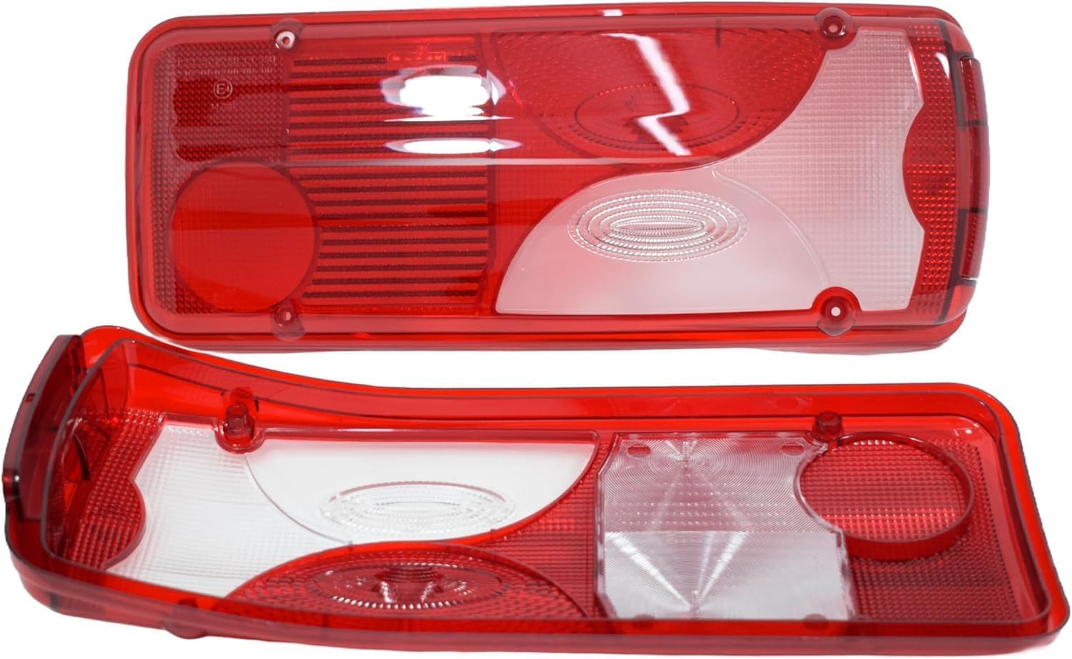 2 x lenti di ricambio per fanali posteriori, compatibili con MAN TGA TGL TGM TGS TGX, Mercedes Sprinter 906, VW Crafter, camion, rimorchi, pianale 0008262156 2E0945111