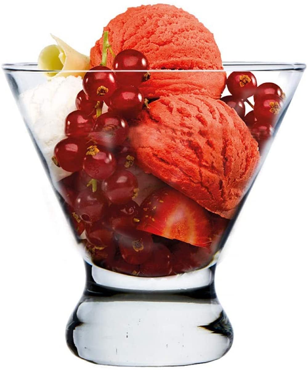Bello, Semplice Bicchiere Creativo, Coppa Gelato, Coppa Dessert Insalata, Coppa Gelato Coppa Frullato Coppa Yogurt (set Di Due Coppe)