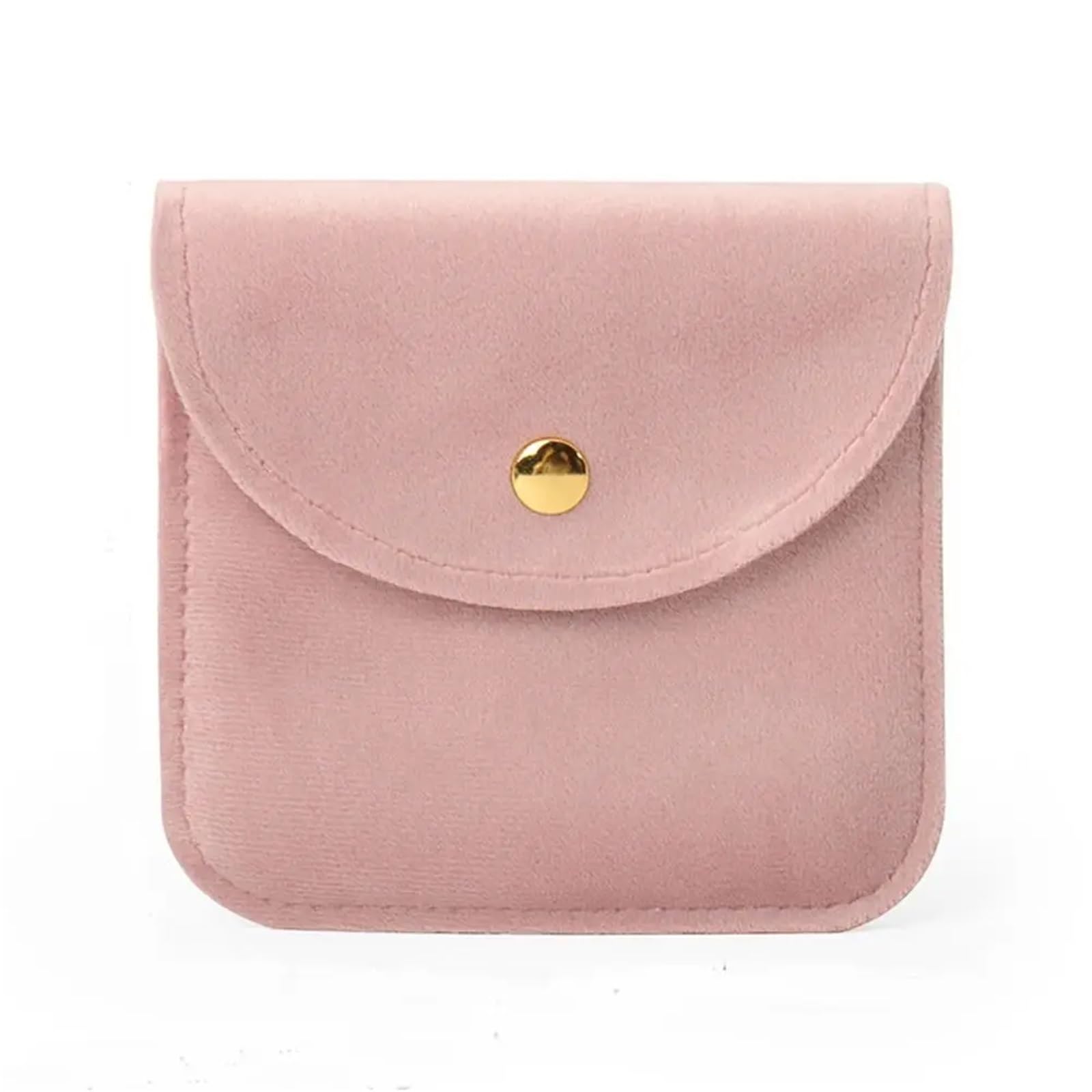 RRYPBOVG Jewelry Storage Bag 3pcs Velvet Jewelry Bag Snap Button Packaging Organizer Necklace Earrings Ring Storage Pouches