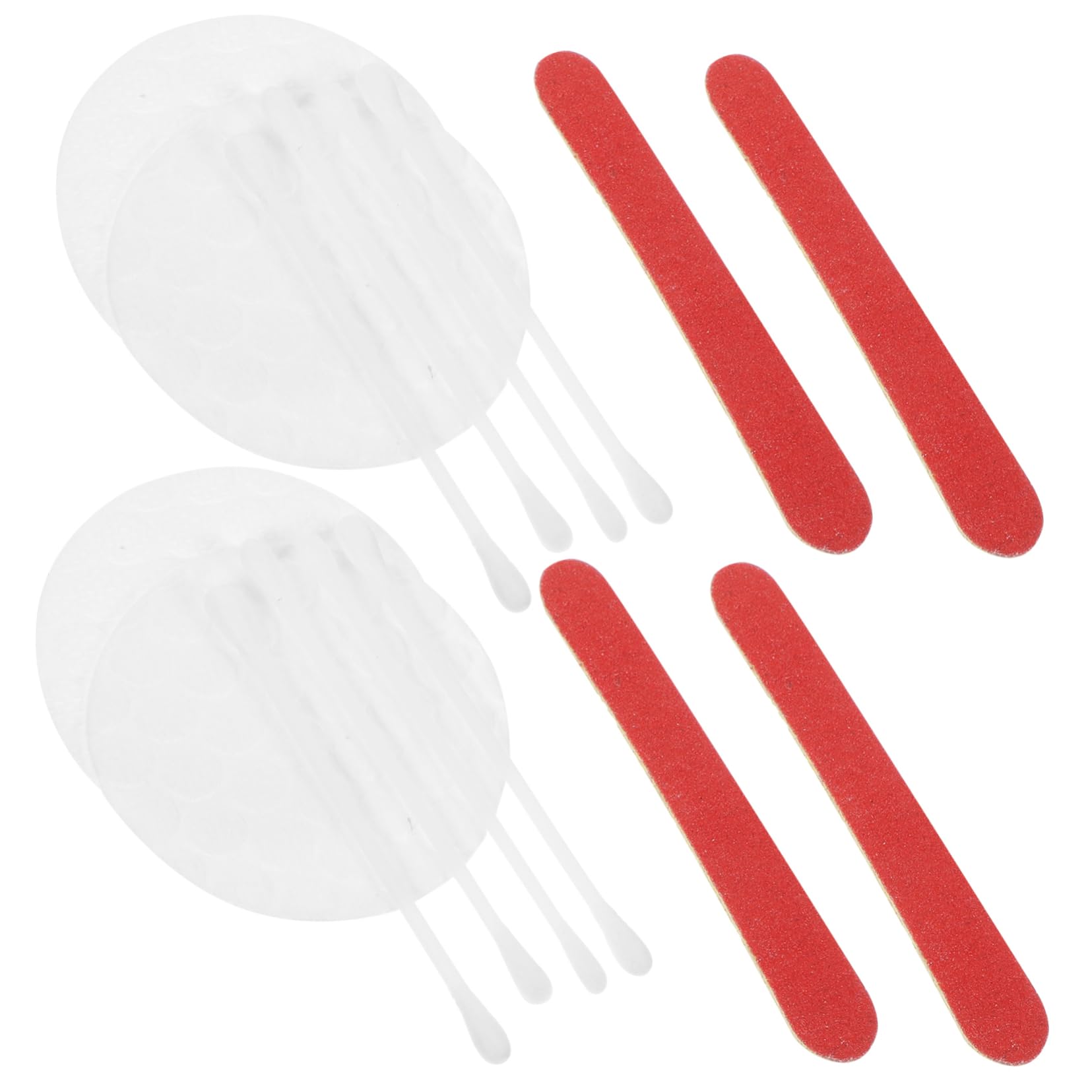 FOMIYES Cotton Swabs Makeup Pads Set Perfect for Cleansing Nails Care Travel-friendly
