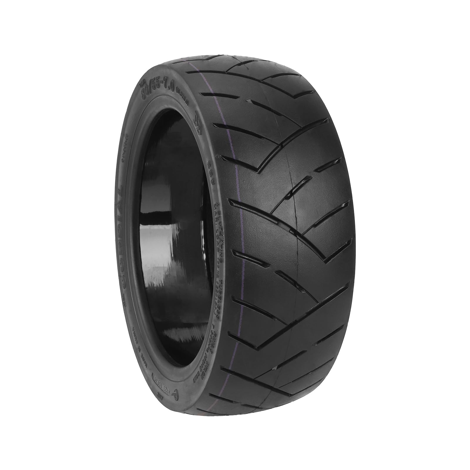 80/55-7,0 (10,5 x 3,0) Vakuumreifen für Segway Ninebot P65 10,5 Zoll, selbstreparierbarer Reifen für Elektroroller, schlauchlose Reifen, Ersatzteile, Zubehör (1 x Reifen)