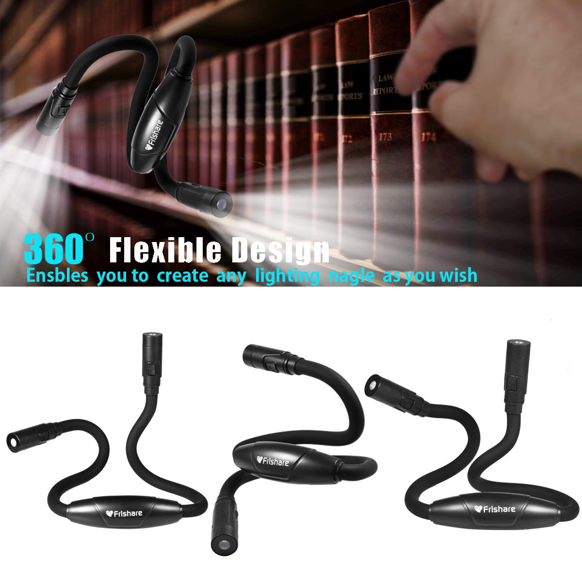Upgrade] Rechargeable Neck Light - Hands Free USB Botswana