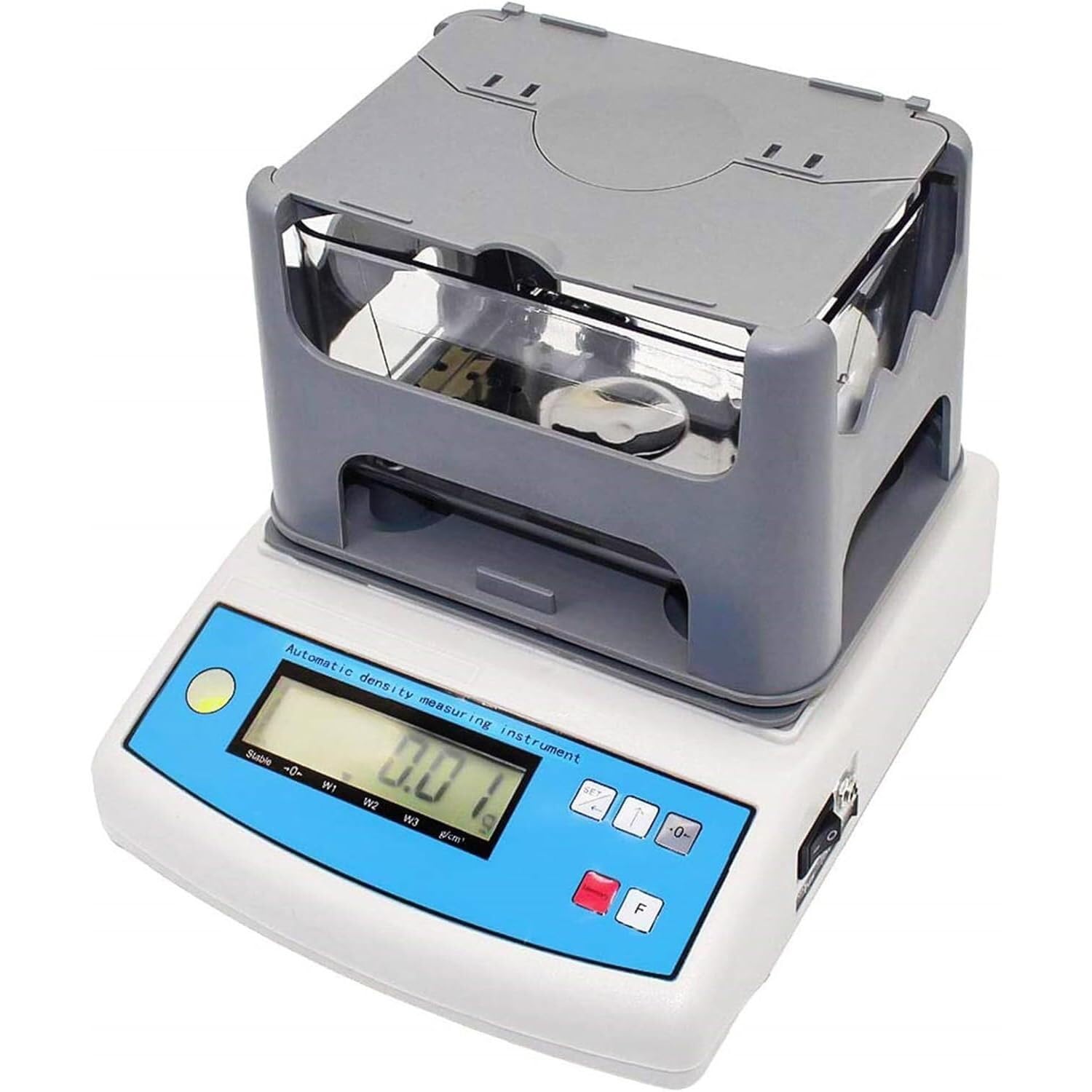 Densimetro solido di Digital, alta precisione 0.001g/cm3, gamma 0.01g~300g per granuli di gomma plastica, misura rapida