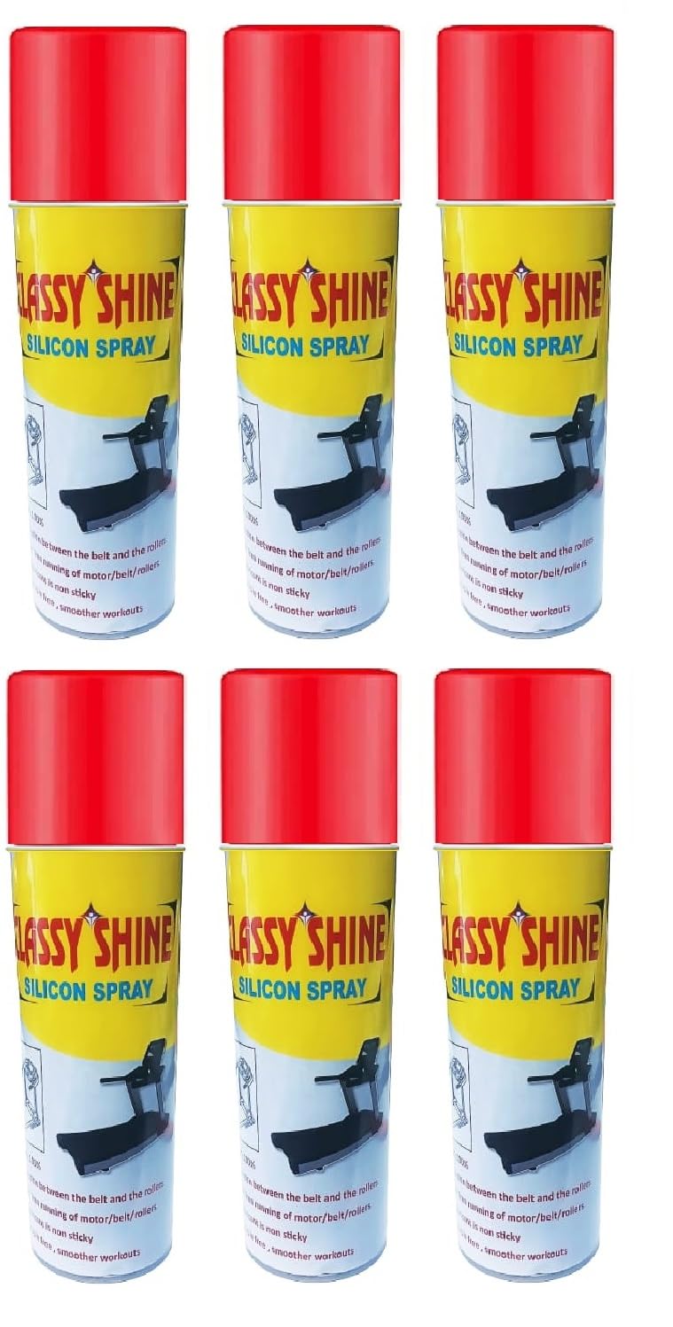 Treadmill Silicon Oil Lubricant Spray Pack of 6 (500ml Each) (B0CPFCRVKB) Amazon Price History, Amazon Price Tracker