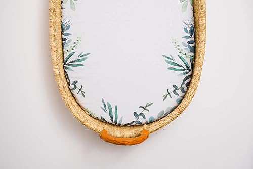 NODNAL CO. Funda para cambiador  100% algodón para bebé niñaniño  Patrones y colores neutros de género  Forro universal para cambiador estándar de