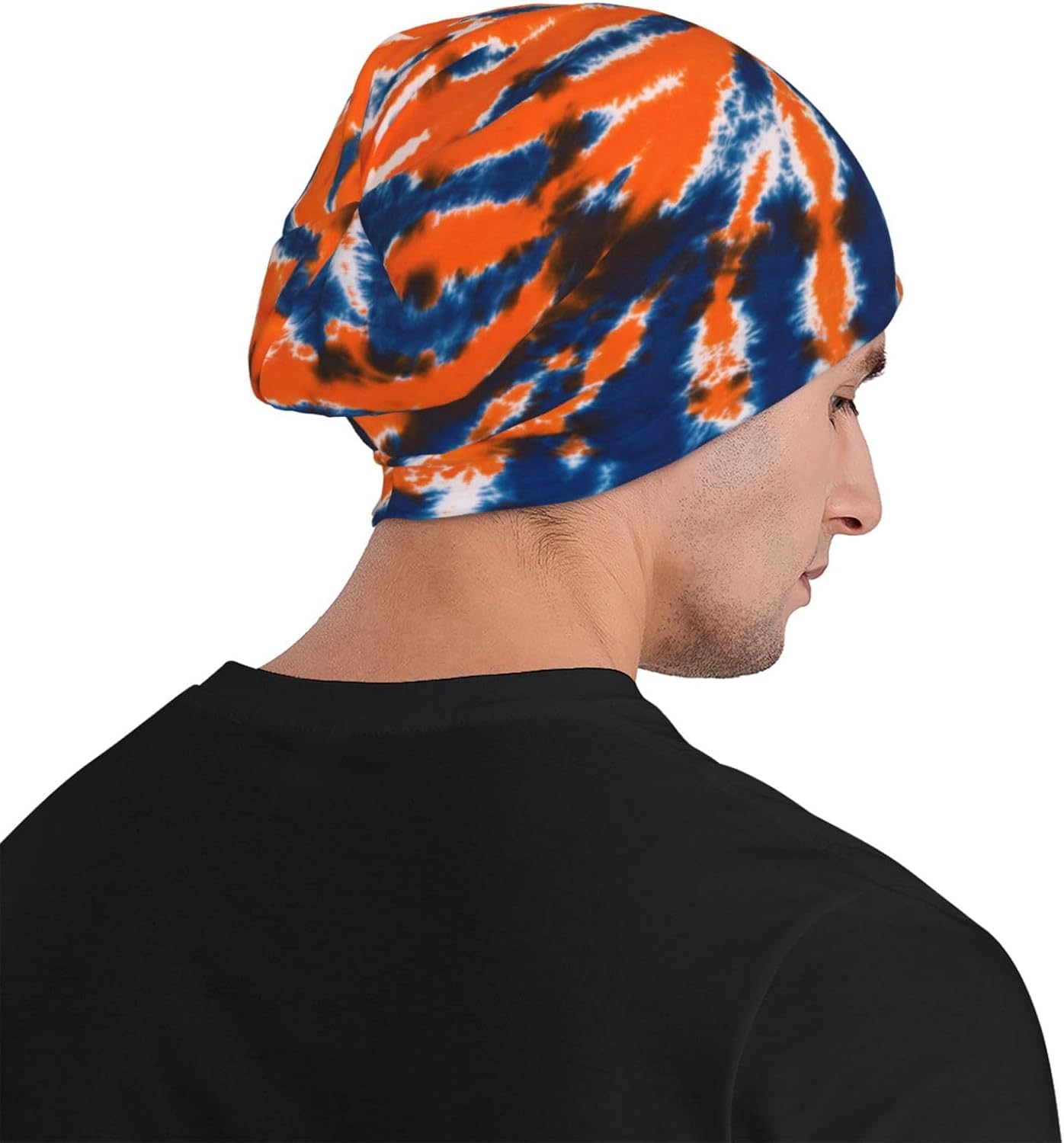 Beanie Hat for Men Women Slouchy Beanie Skull Sleep Cap Soft Lightweight Chemo Hat Stretch Cancer Headwear - Image 5