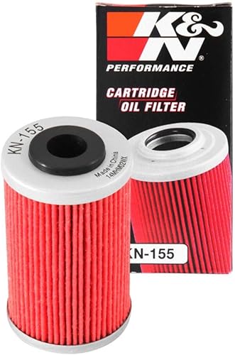 K&N KN-155 - Filtro de aceite de alto rendimiento para Powersports