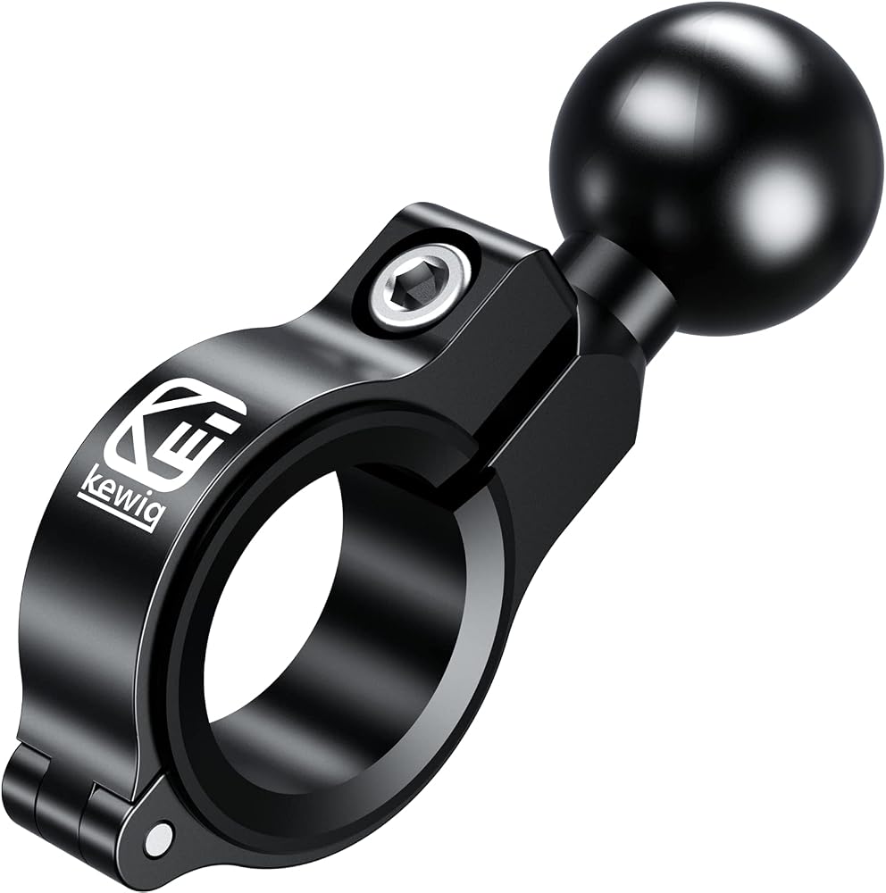 BRCOVAN Aluminum Alloy Handlebar Mount Base with 1'' TPU Ball