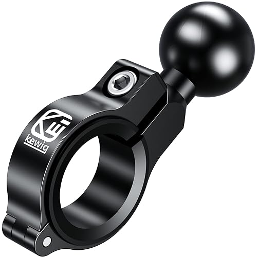 BRCOVAN Aluminum Alloy Handlebar Mount Base with 1'' TPU Ball