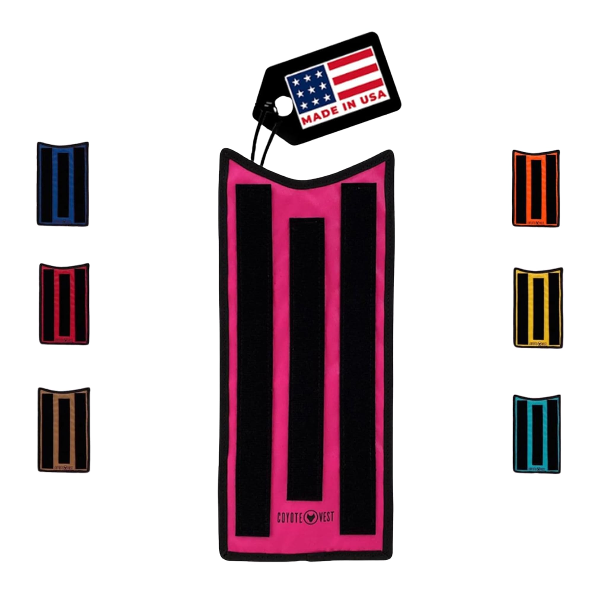 HawkShield Pad for CoyoteVest or SpikeVest Dog Harness Vest, Protective Dog Accessories to Shield Your Pet from Raptor, Hawk, Coyote and Animal Attacks (Medium, Pink)