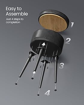 Amazon.com: VASAGLE EKHO Collection - Storage Ottoman, Vanity