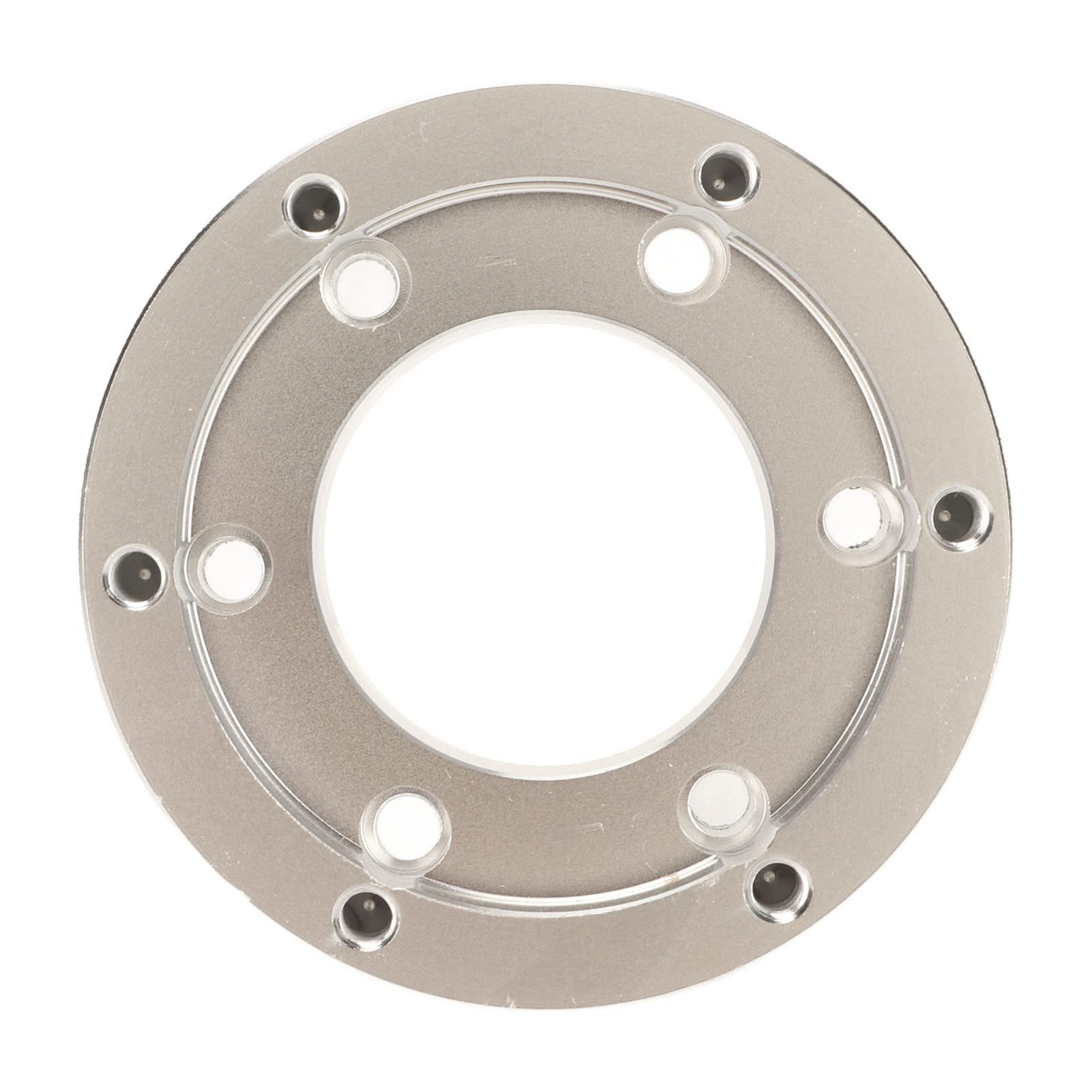 Piastra Adattatore per Volante da 70 Mm per Logitech G25 G27 G29 G920, per Momo, Spacro, 13 14 Pollici in Lega di Alluminio PCD Racing Car Game Modifica (Argento)
