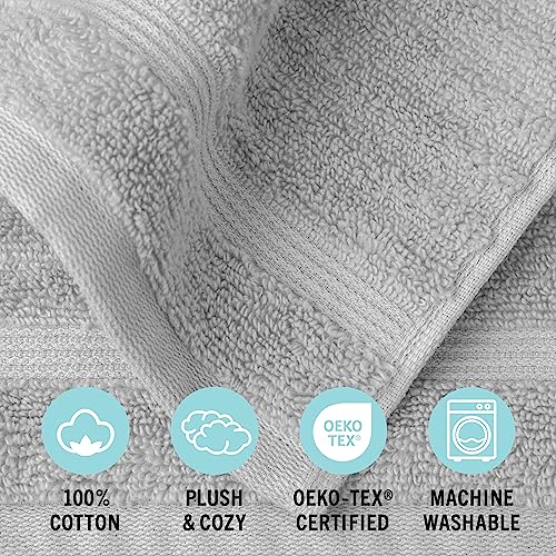 Marthastewart100cottonbathtowelssetof6piece2bathtowels2handtowels2washclothsquickdrytowelssoftabsorbentbathroomessentialstexturedgray  Urban Country Home Decor Martha stewart 100 cotton bath towels set of 6 piece 2 bath towels 2 hand towels 2 washcloths quick dry towels soft absorbent bathroom essentials textured gray  urban country home decor