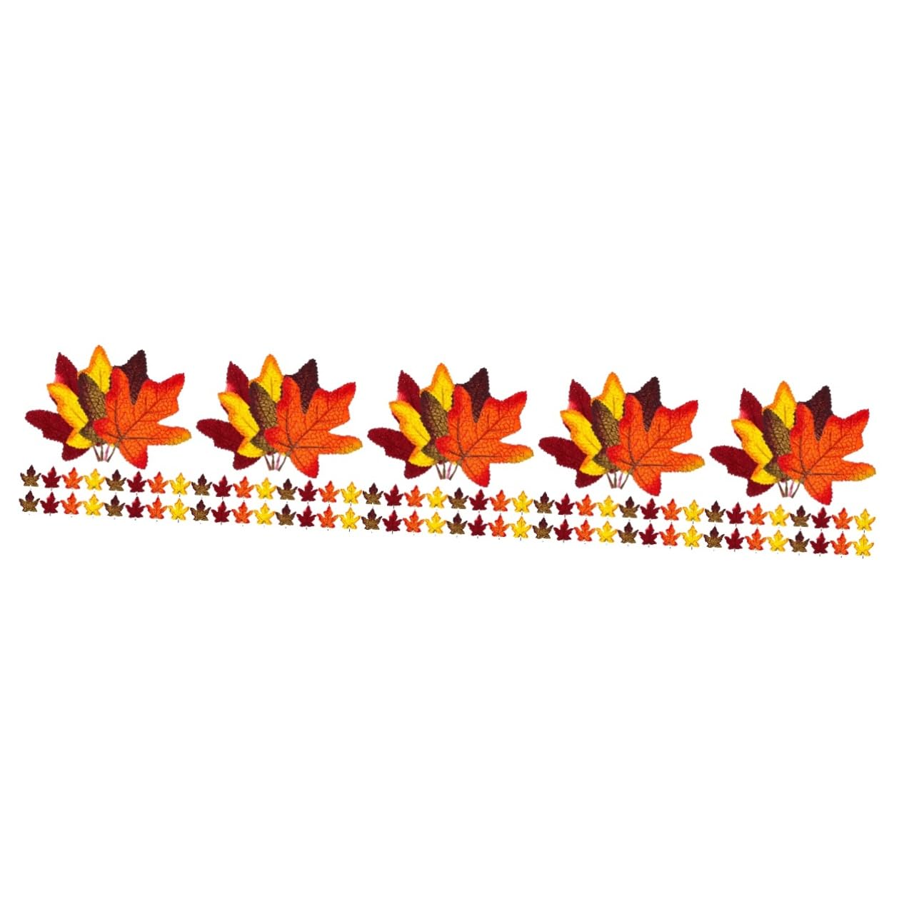PRETYZOOM 160 STK Simuliertes Ahornblatt Künstliche Herbstblätter Hausdekorationen Für Zu Hause Hochzeitsfeier Ahornblätter Herbstdeko Künstliches Blatt Gefälschte Gartenblätter Seidenblume